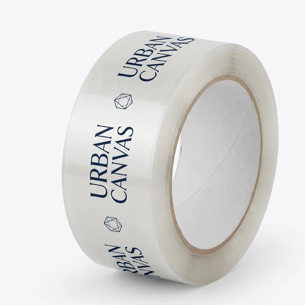 Custom logo printed water-activated paper tape