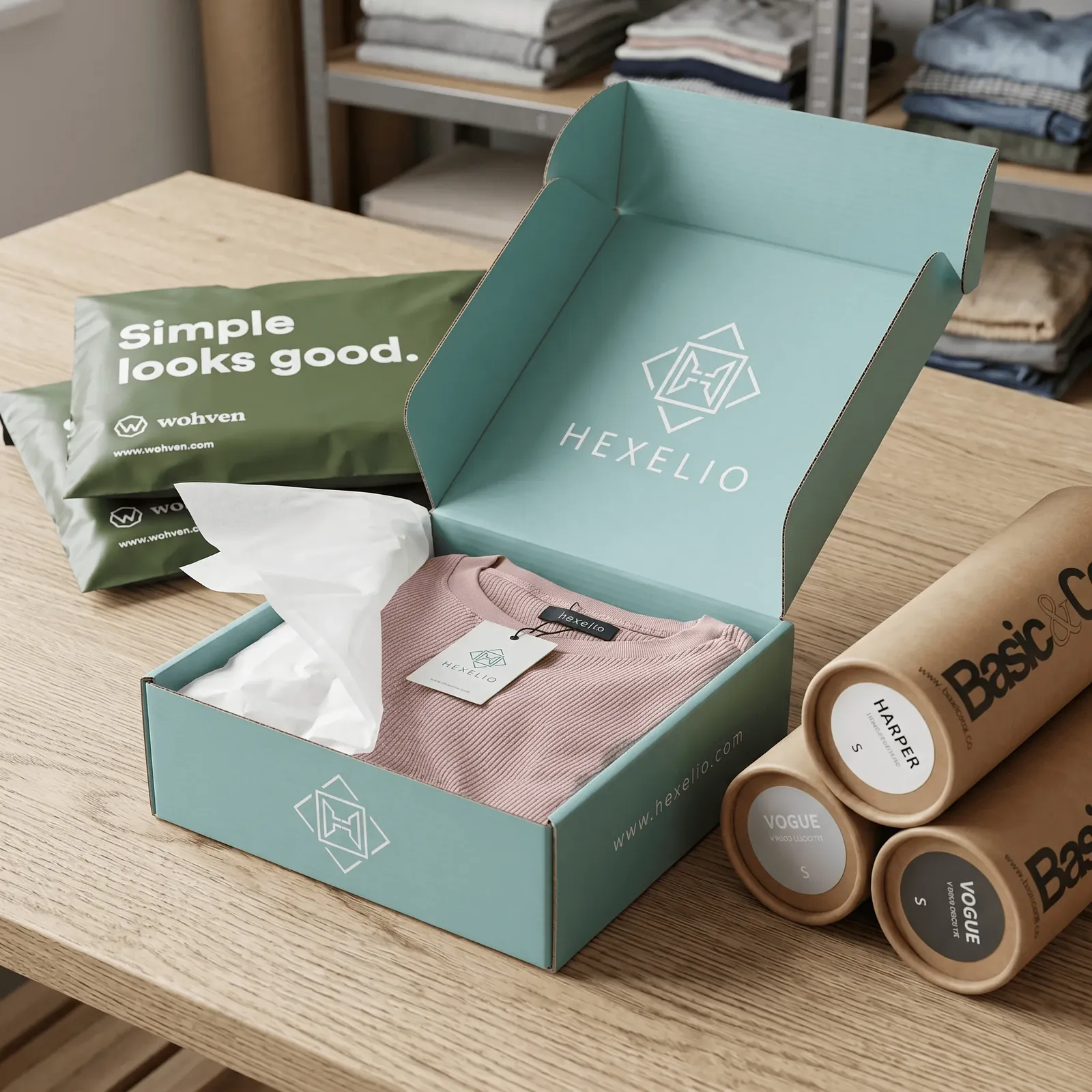 Apparel Packaging Box Manufacturing & Quality Control