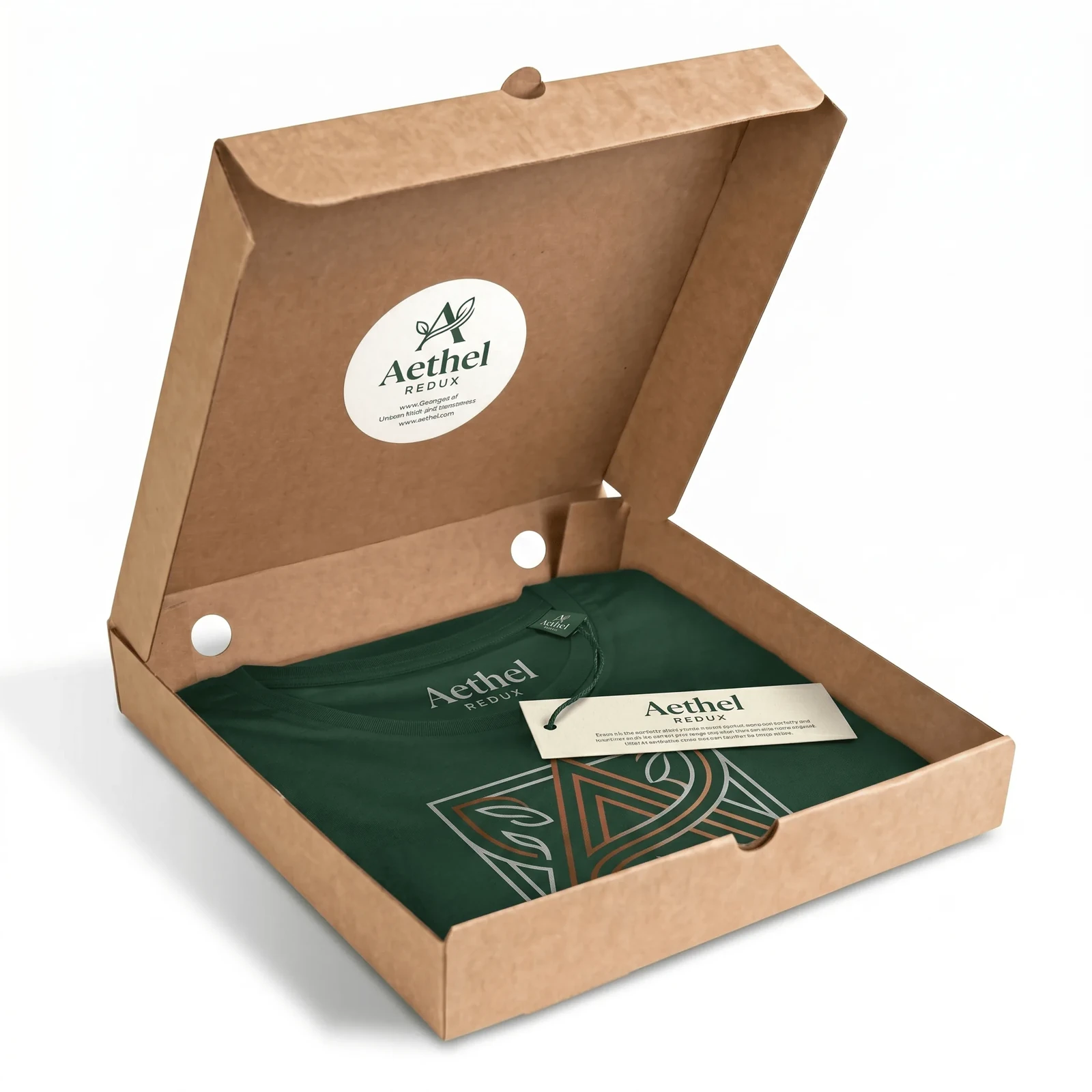 Custom Shirt Box for folded apparel