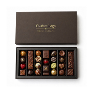 Custom Paper Chocolate Box Premium Lid and Base Gift Box