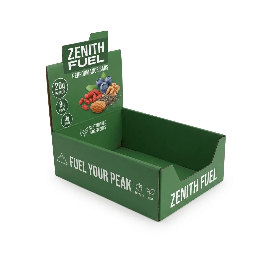 Display Box with Logo - Custom Counter Display Packaging