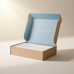 Custom logo Shipping Corrugated Bakery Box